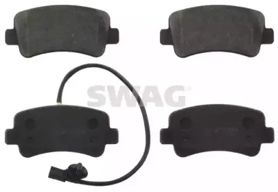 60 91 6843 SWAG Комплект тормозных колодок, дисковый тормоз